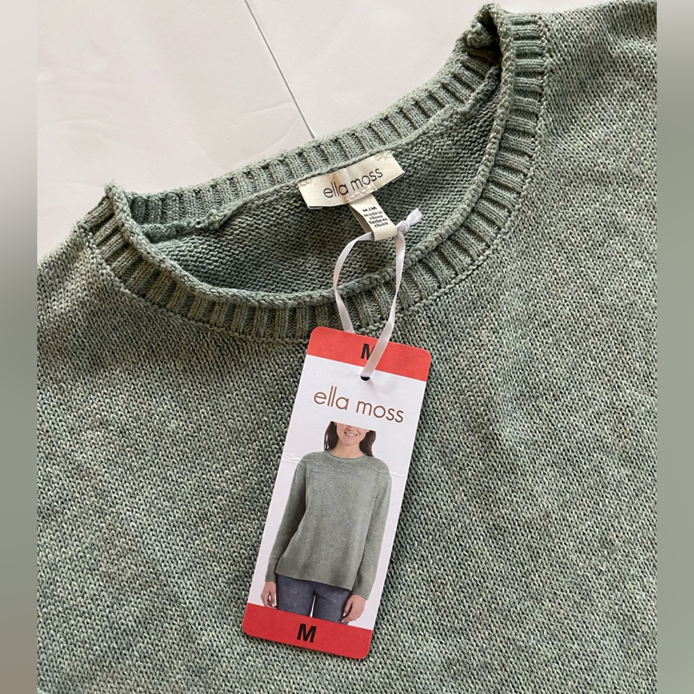 Ella Moss Sage Knit Top